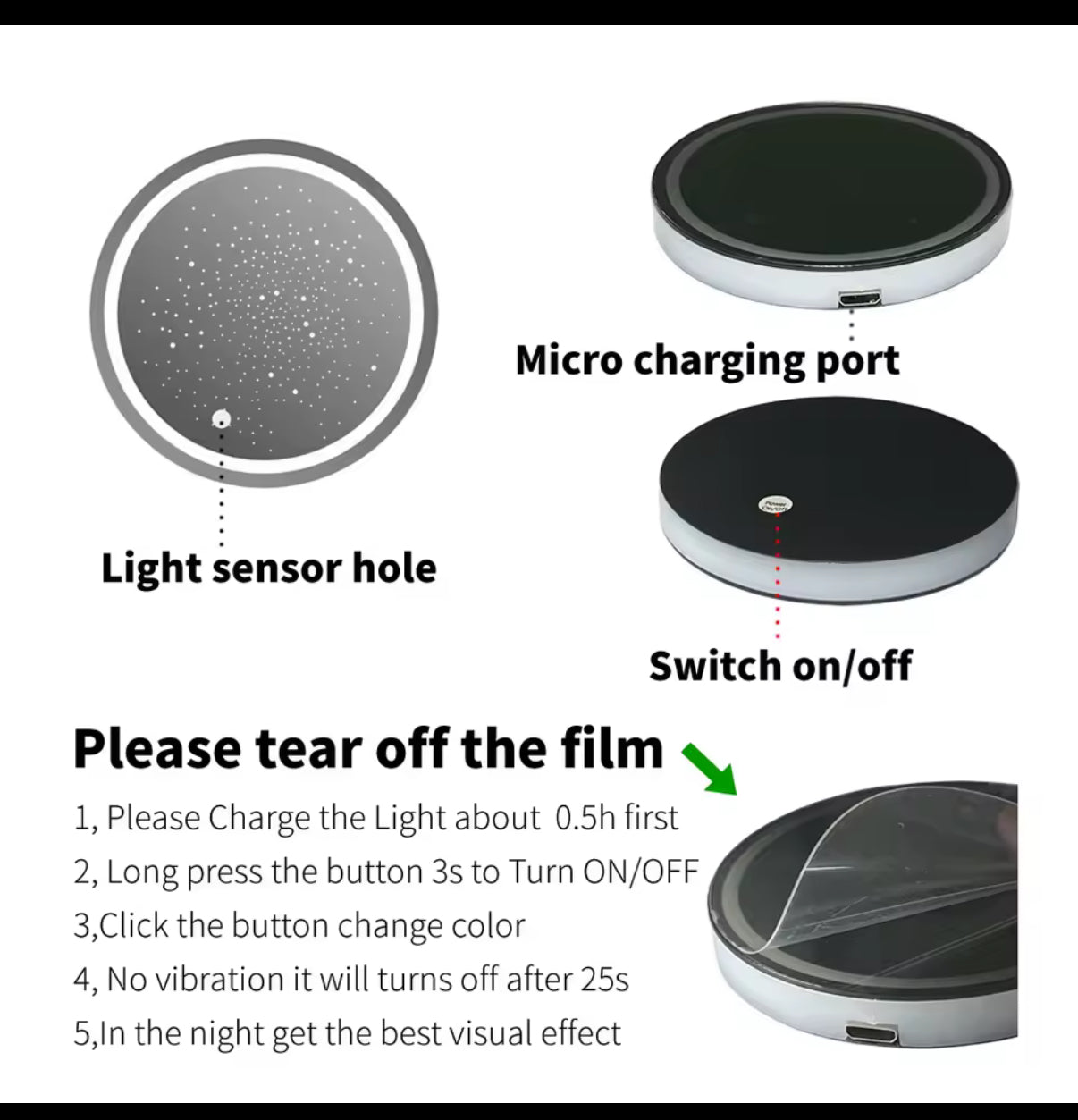 Ambient Cup Holder Lights