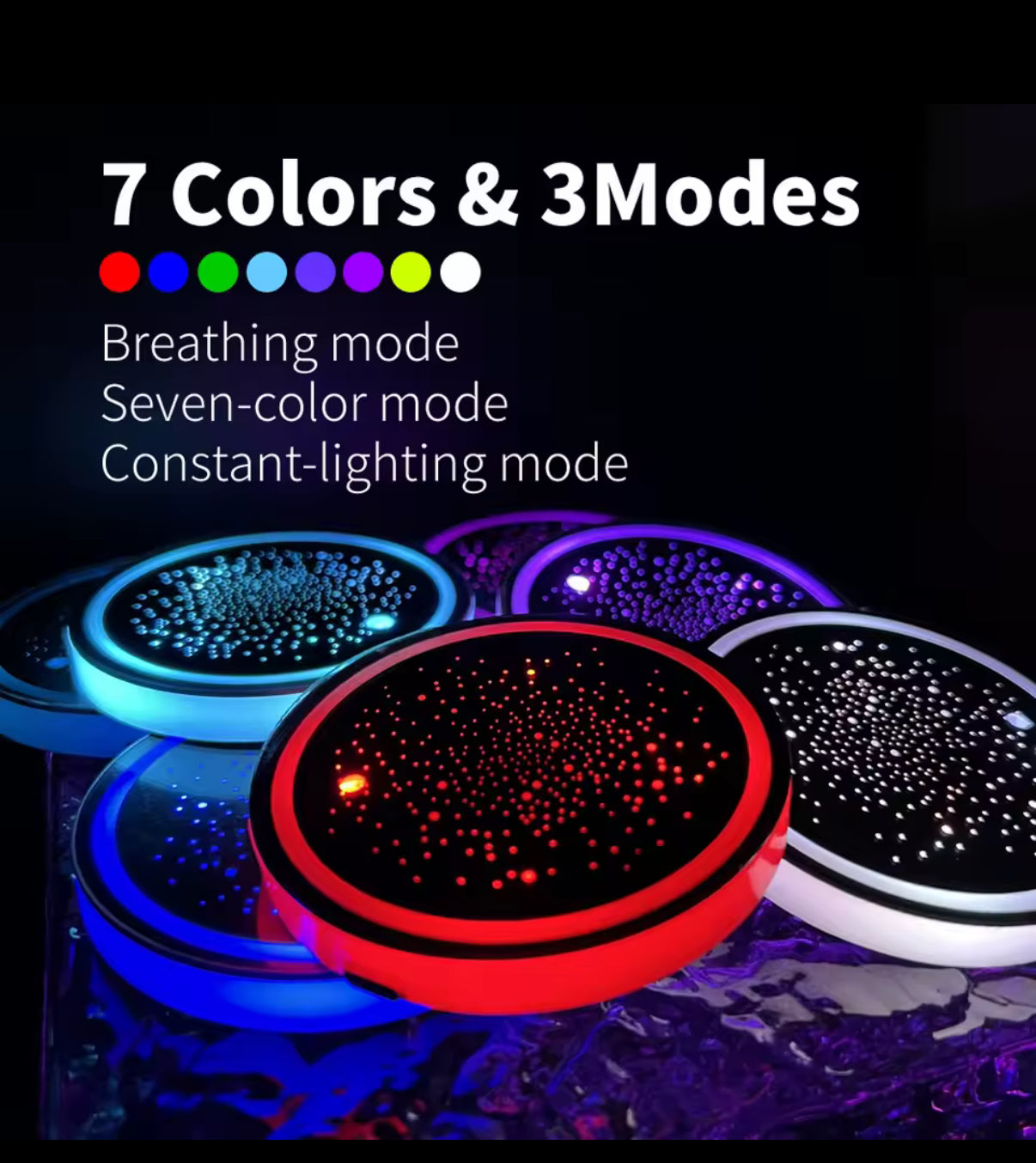 Ambient Cup Holder Lights